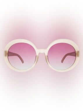 NWT NIB Goodr Mood G Setlist Serotonin Round Sunglasses Pink Gradient Lenses